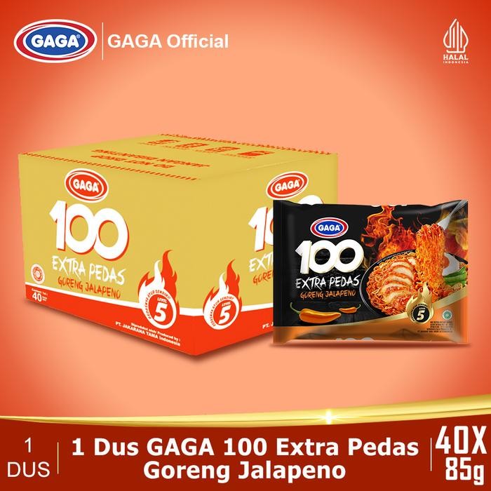 

EatFr3sh- Gaga 100 GORENG Ektra Pedas jalapeno (1 dus = 40 pcs)