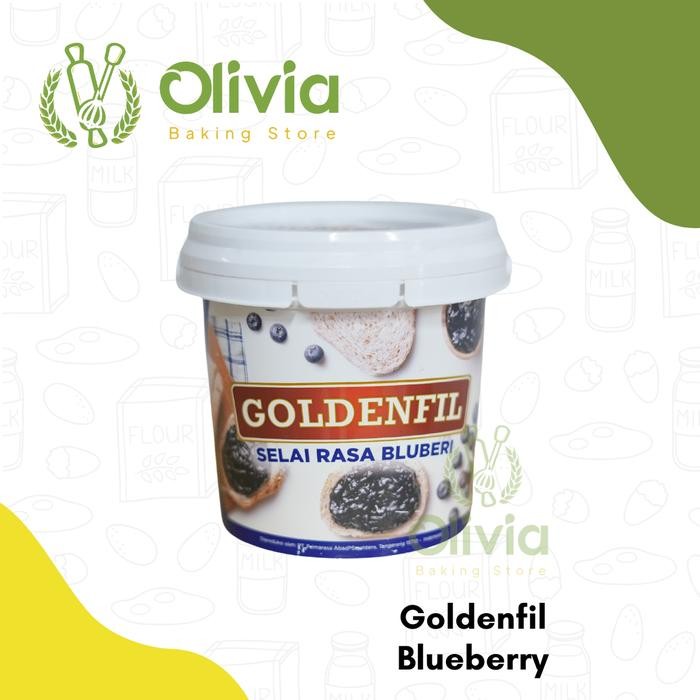 

EatFr3sh- Selai Blueberry/Bluberi jam Goldenfil 1 Kg
