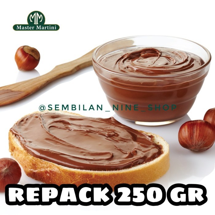 

EatFr3sh- CARAVELLA 250 Gram GRAN HAZELNUT Master Martini Selai Chocolate