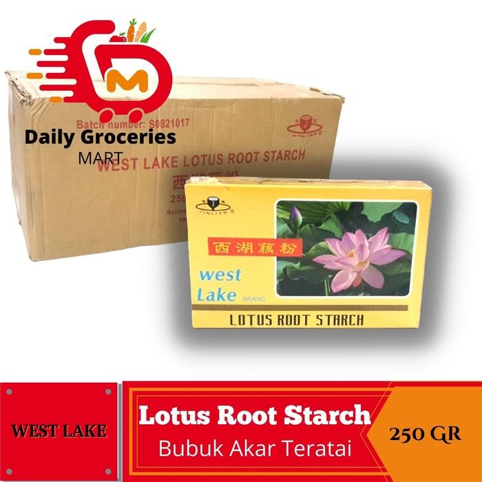 

EatFr3sh- Minuman Kesehatan Bubuk Akar Teratai WEST LAKE Lotus Root Starch 250Gr