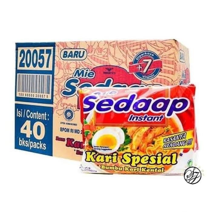 

EatFr3sh- Mie Sedaap Kari Special 75gr dus isi 40 pcs