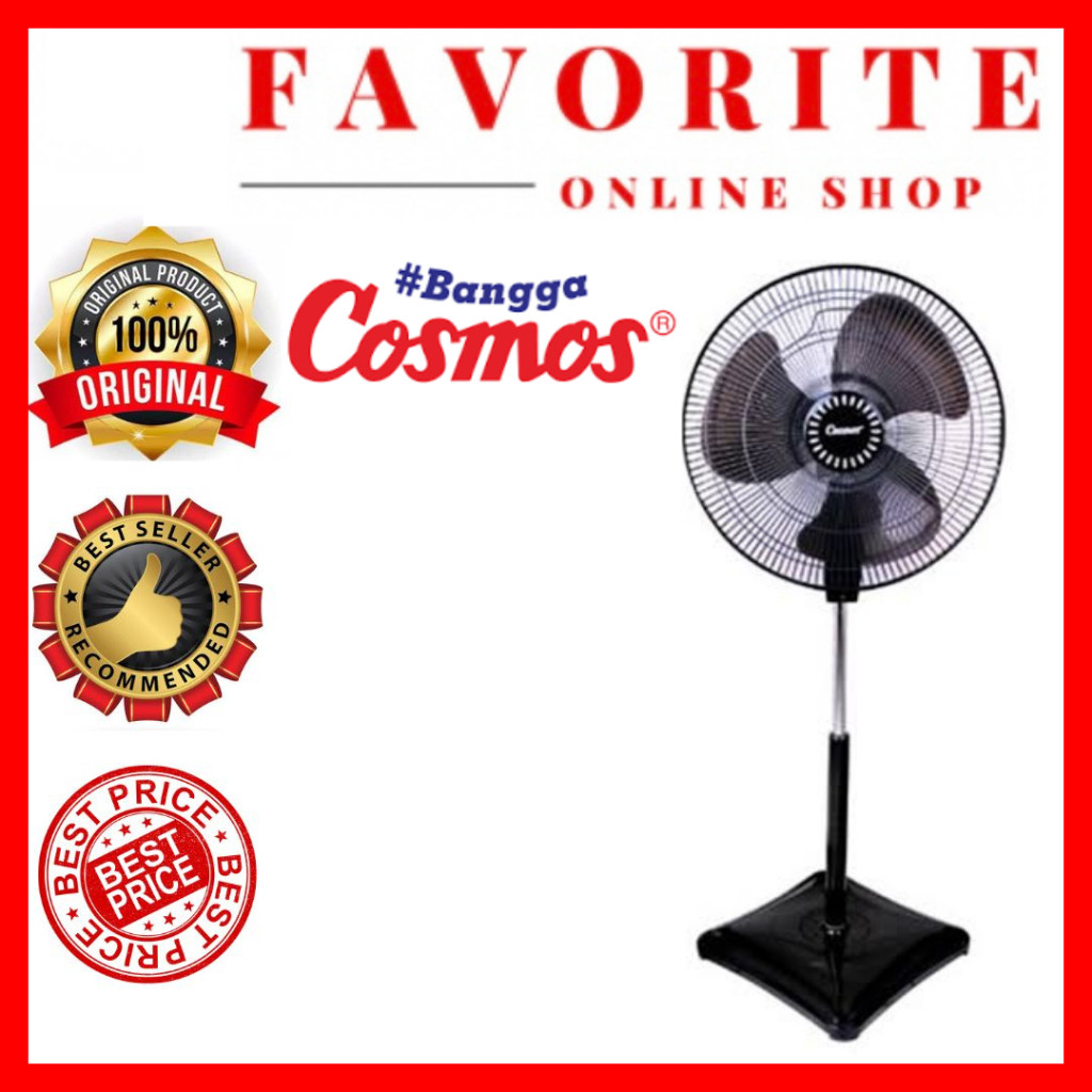 KIPAS ANGIN COSMOS 16 SDB ORIGINAL STAND FAN COSMOS 16SDB 16-SDB KIPAS ANGIN BERIDIRI COSMOS SDB