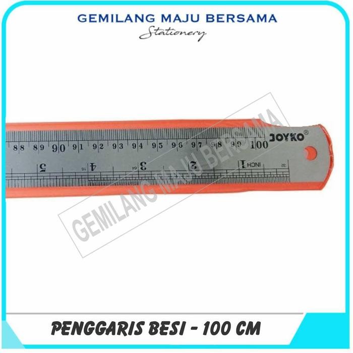

No.OneBest- Penggaris Besi 100 CM ( Kualitas Tebal )