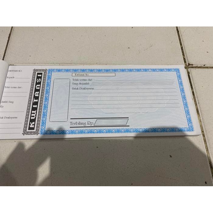 

No.OneBest- Buku Kwitansi Business Besar 70gsm / Kuitansi HVS Bisnis Bisa di Print