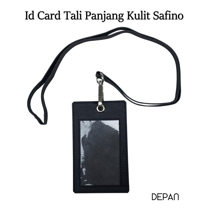 

No.OneBest- ID Card Tali Panjang Kulit Safino