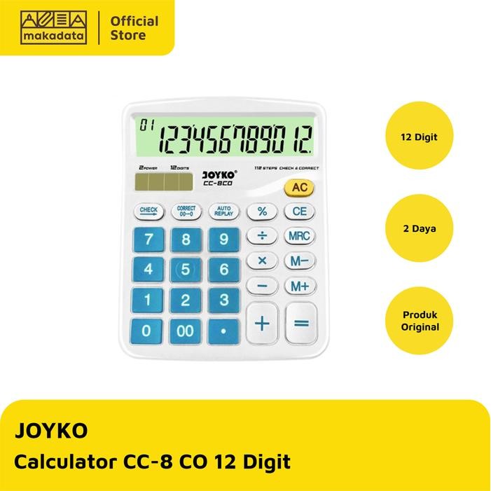 

No.OneBest- CALCULATOR KALKULATOR JOYKO CC-8CO MURAH