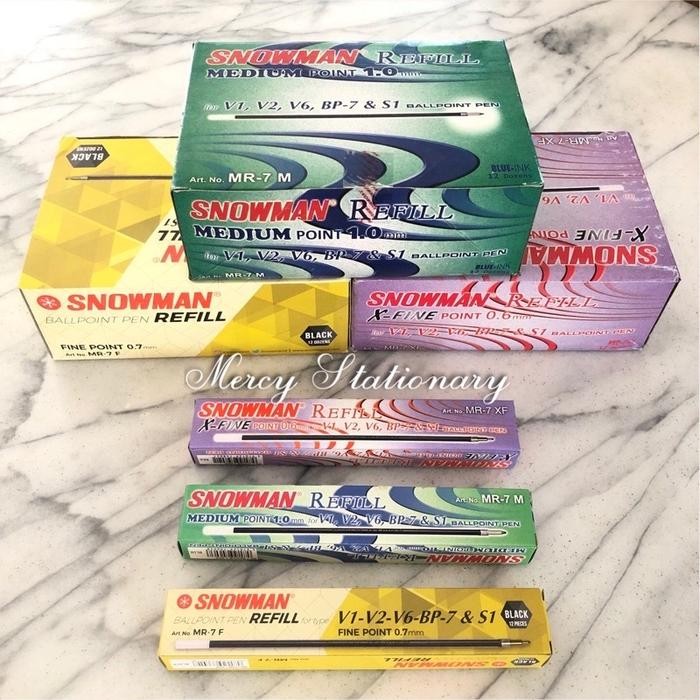 

No.OneBest- Refill Ballpoint Snowman V1, V2, V6, BP-7 atk