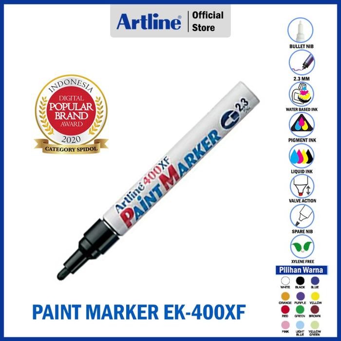 

No.OneBest- Spidol ARTLINE Paint Marker EK-400XF