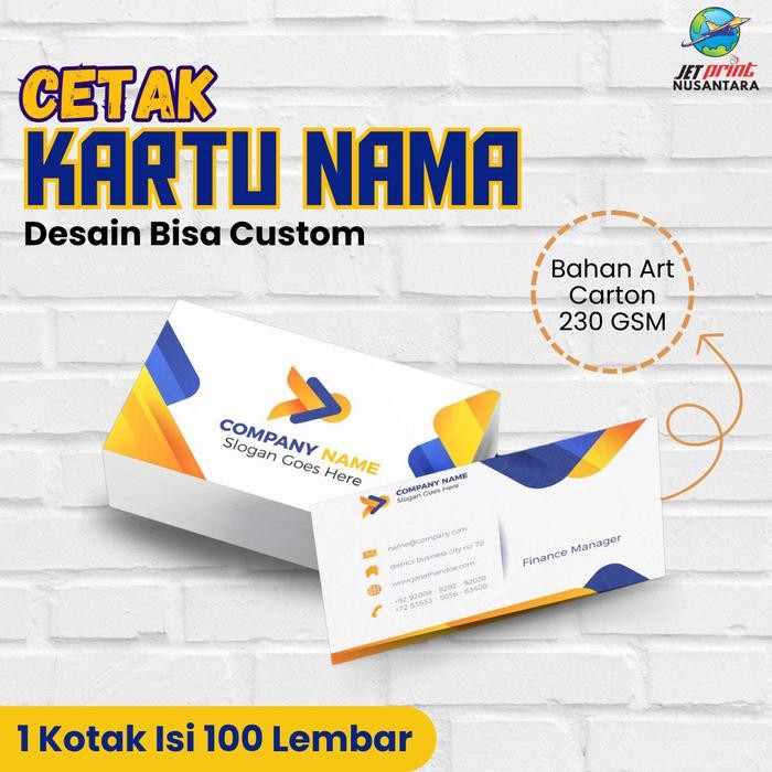 

No.OneBest- KARTU NAMA MURAH, FREE DESAIN, LANGSUNG JADI!