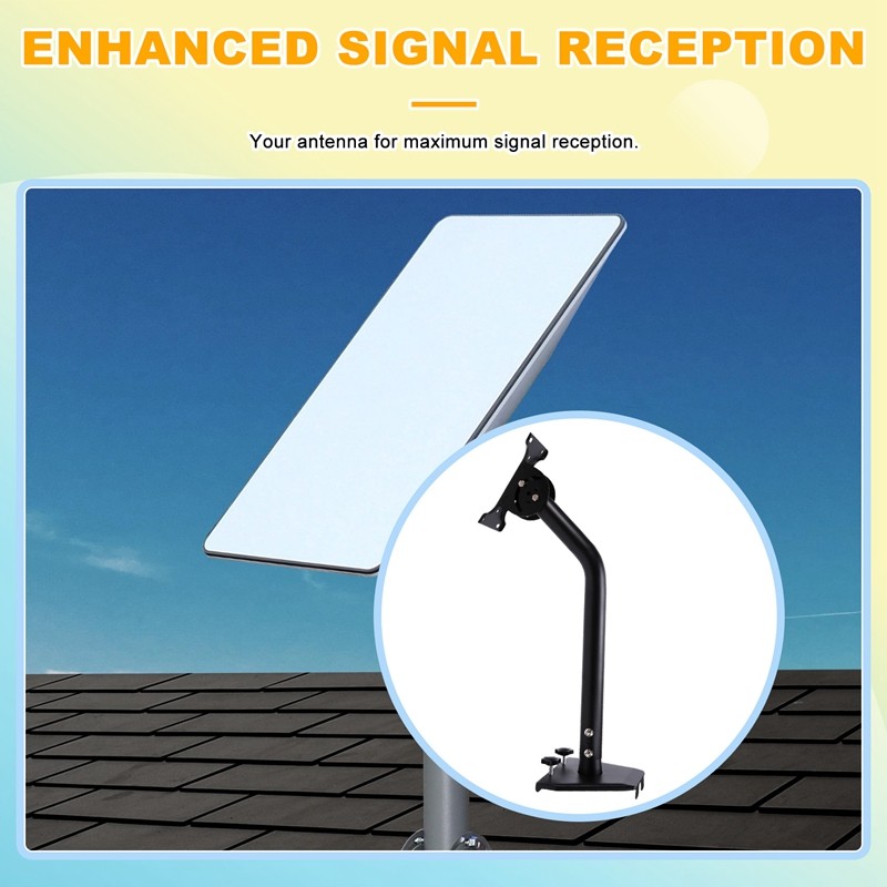 Wall Mounted Bracket Kit For Starlink Gen 3 Satellite Receiver Bracket Mounting For Better Signal