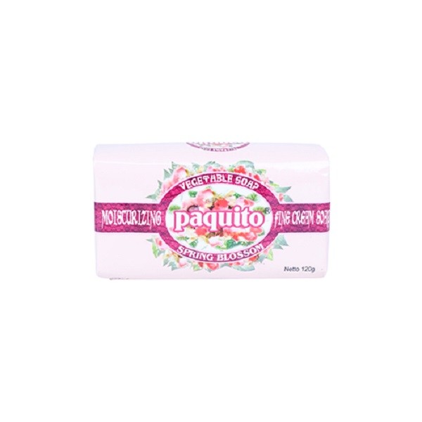 PAQUITO BAR SOAP VEGETABLE PINK 120GR