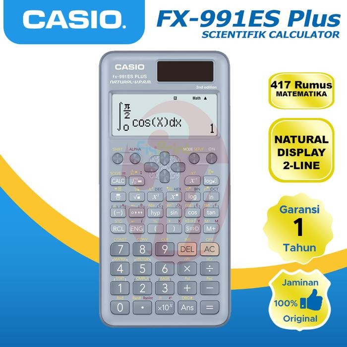 

Casio Scientifik Fx-991 Es Plus