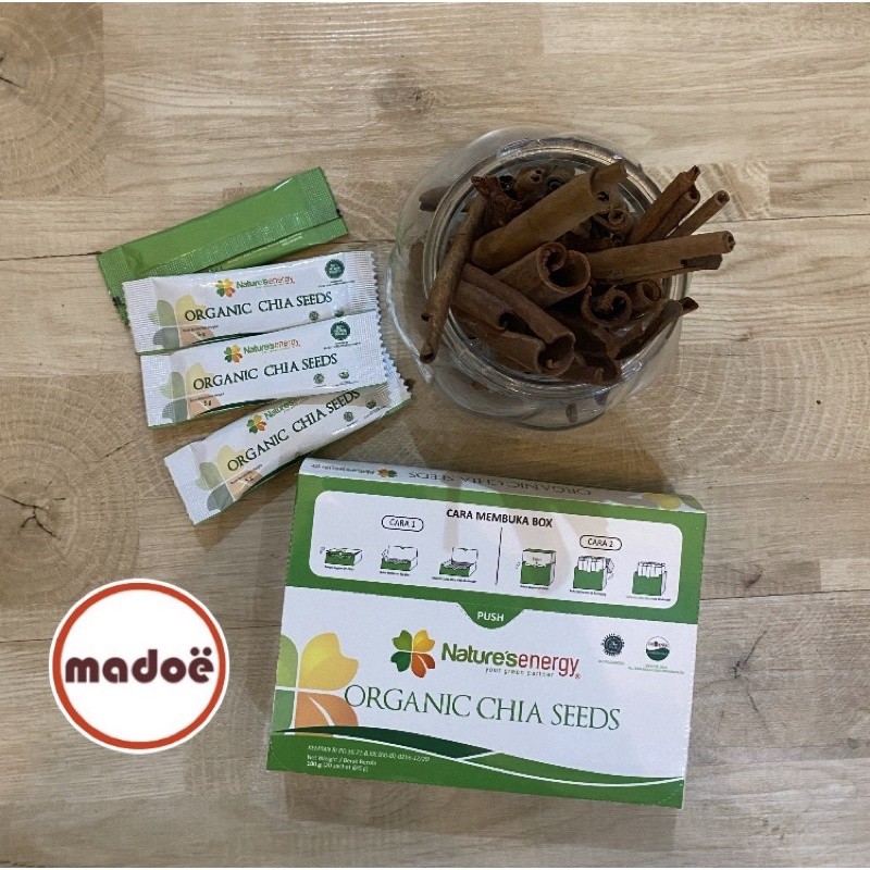 

Cemal Cemil Makyus NatureS Energy Chia Seeds Stick 5 Gr (20 Sachet)