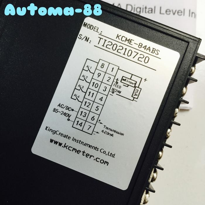 Limited Digital Process Controller Input 4-20Ma Output 4-20Ma & 4Ch Relay