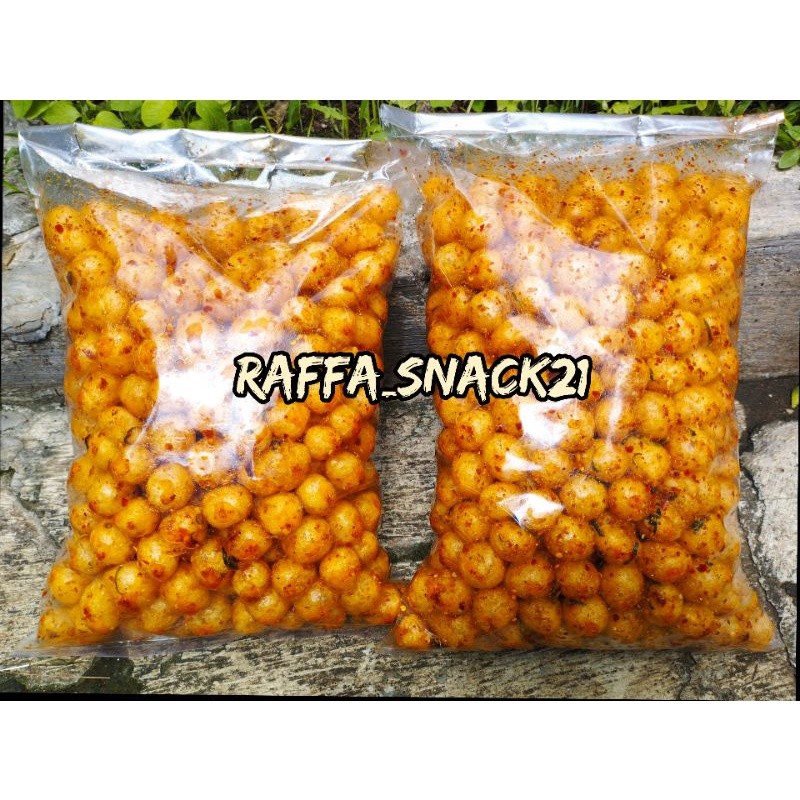

Cemal Cemil Makyus Cimol Kering-Endog Lewo 1000Gr(1Kg) - Rasa Pedas Dan Original Gurih Renyah Kriuk