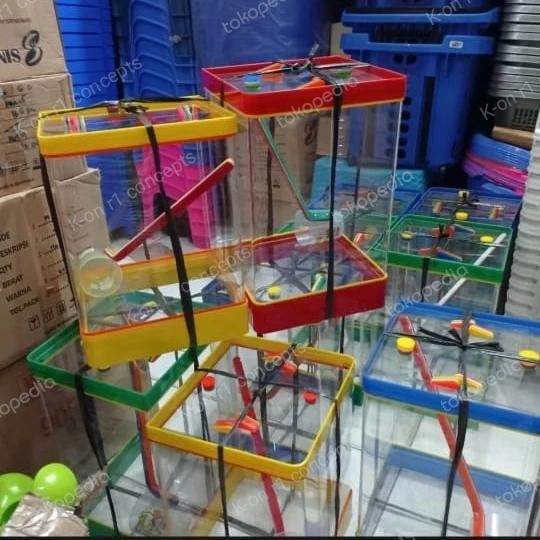 AQUARIUM ES BUAH BAHAN AKRILIK / TEMPAT ES BUAH 20 LITER