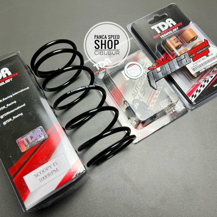 Paket Per Cvt Tdr Racing Scoopy Fi Esp Beat Fi Esp Genio Beat Deluxe