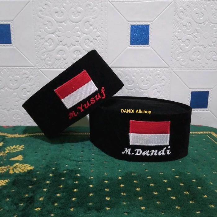 Modra- peci beludru AC. logo indonesia GERATIS Reques nama PANGILAN SAJAH