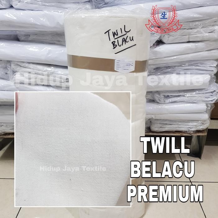 

KAIN BLACU TWILL BLACU TEBAL BELACU SALUR ISI 40 METER LB 150 CM