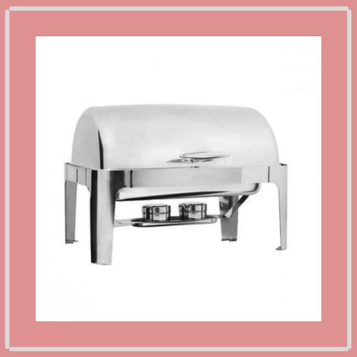 SET PRASMANAN KOMPOR CHAFING DISH STAINLESS STEEL 723-1