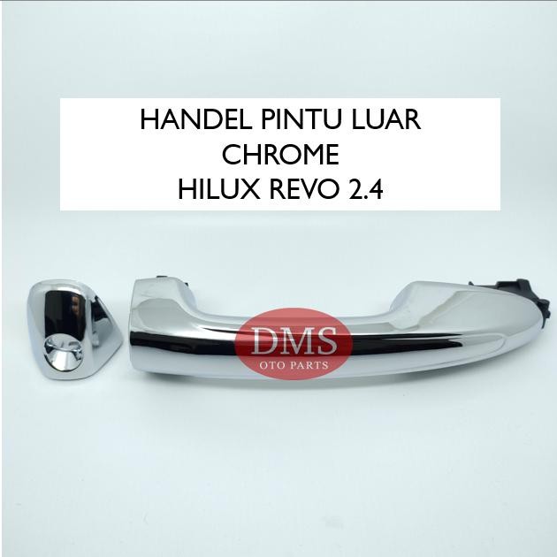 Handle Handel Pintu Hilux Revo Chrome Luar - Asli