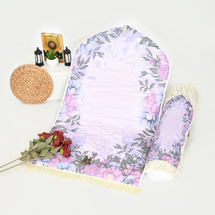 Sarye- Sajadah Tebal Empuk Sajadah Kubah Lembut Motif Pouch Muslim Turki sajadah kekinian sajadah