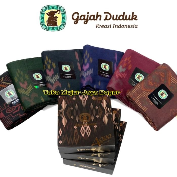 Sarye- sarung gajah duduk 4000 spesial