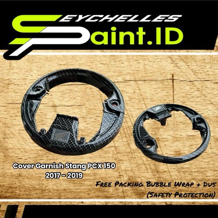 Cover Carbon Garnish Handle Stang PCX 150 160 Motif Kevlar