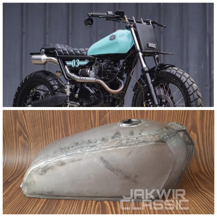 tangki tengki model honda elsinore trail jadul tua