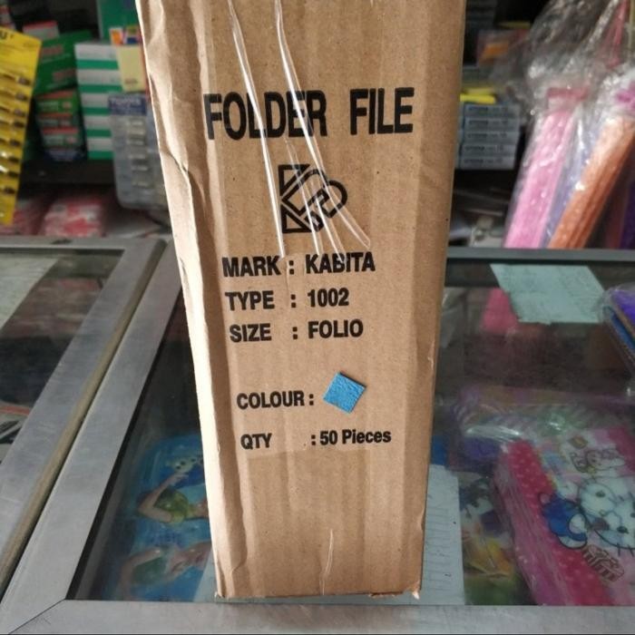 

Map Kertas Folio Type 1002 Merk Kabita ( Isi 50 Pcs ) #Gratisongkir