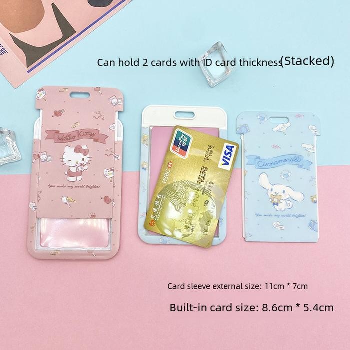 

Kalung Holder Kartu Lucu / Id Card Holder Name Tag Karakter Sanrio #Gratisongkir
