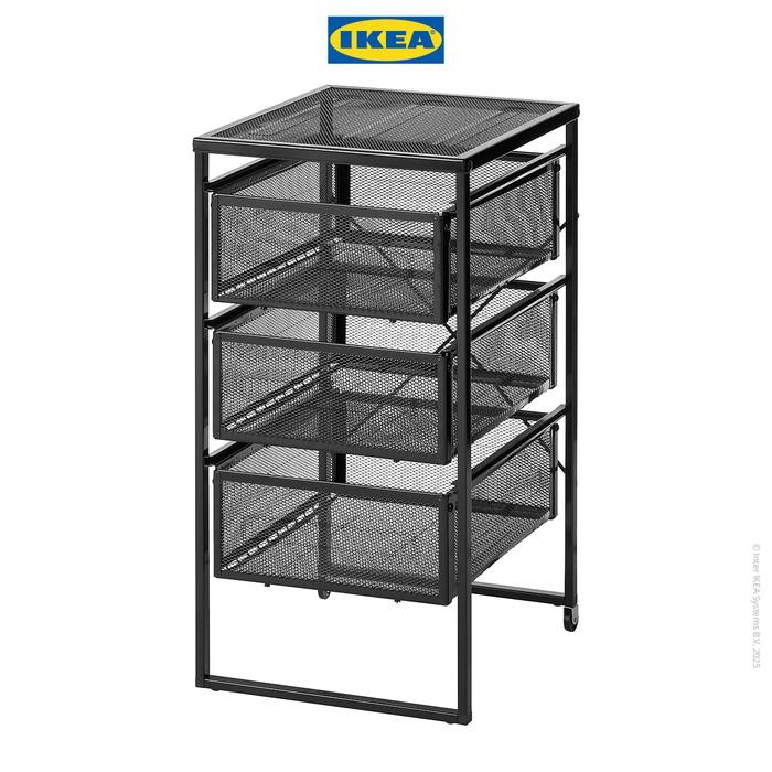 

Ikea Lennart Lemari Laci Untuk Dokumen Hitam #Gratisongkir