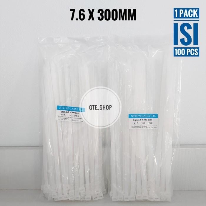 

Kabel Ties 30Cm (300Mm) 7.6 X 300Mm Promo Termurah Cabel Tie / Kabel Tie 7.6 X 300Mm / Cabel Ties