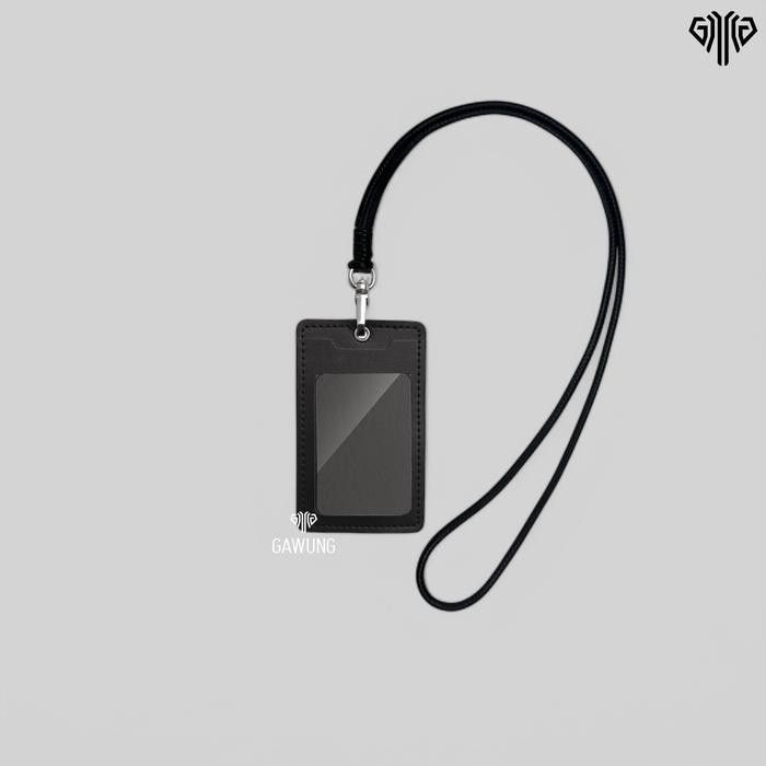 

Kalung Lanyard Id Card Holder Chawss Hitam Model Simpel #Gratisongkir