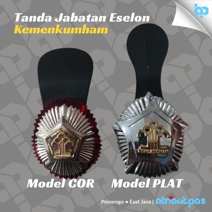Terbaru Tanda Jabatan Eselon Kemenkumham Pdh Pdu Original