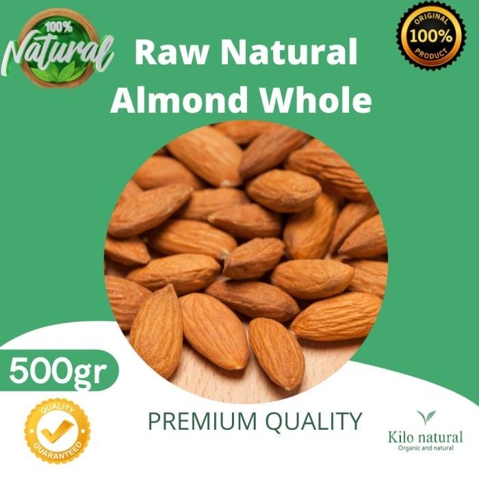 

Raw almond / almond mentah 500gr