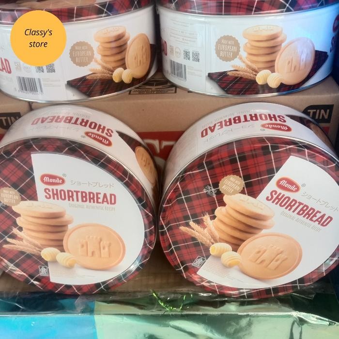 

Monde shortbread tin 335 gr/original authentic recipe