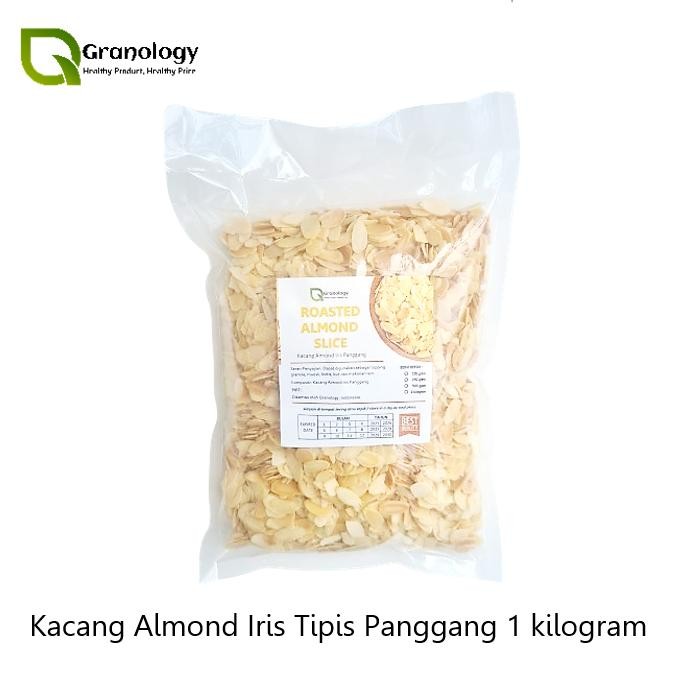 

Almond Iris Oven / Roasted Almond Slice (1 kilogram) by Granology