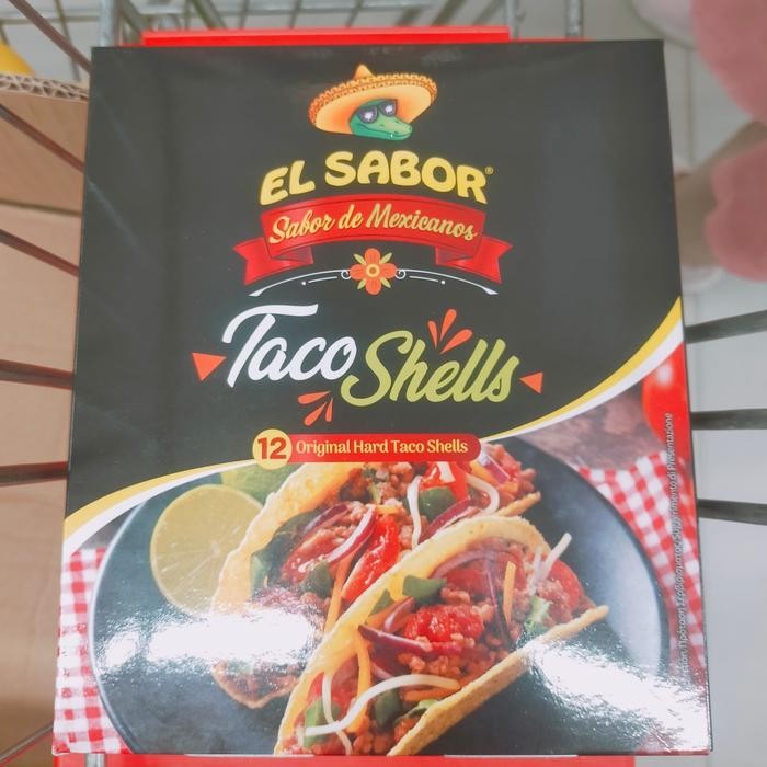 

El sabor Taco shells 150gr tortillas12's