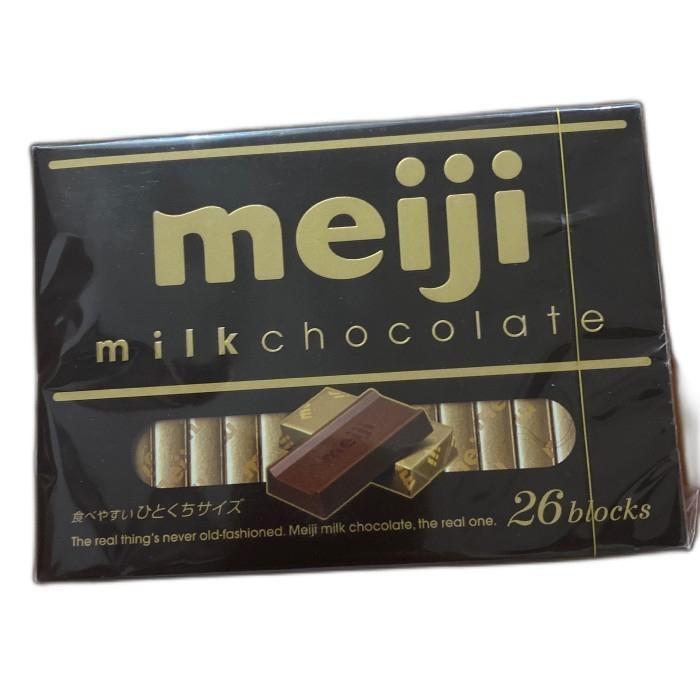 

Meiji Milk Chocolate isi 26 Blocks ( Halal )