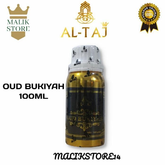 OUD BUKIYAH by AL-TAJ bibit parfum murni segel 100ml