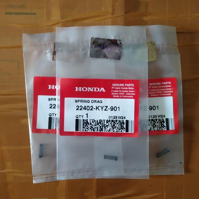 TERLARIS SPRING DRAG/PER KAMPAS KOPLING/HELM IN/SUPRA X 125 F1 NEW/22402-KYZ-901_3PC