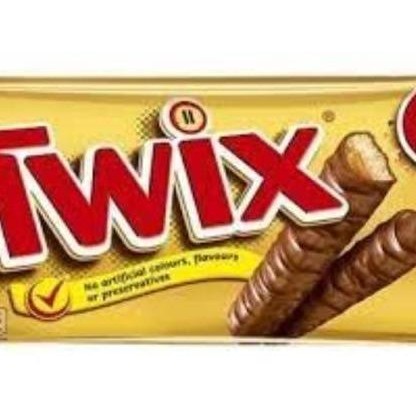 

TWIX CHOCOLATE 5 x 2 BARS 250gr