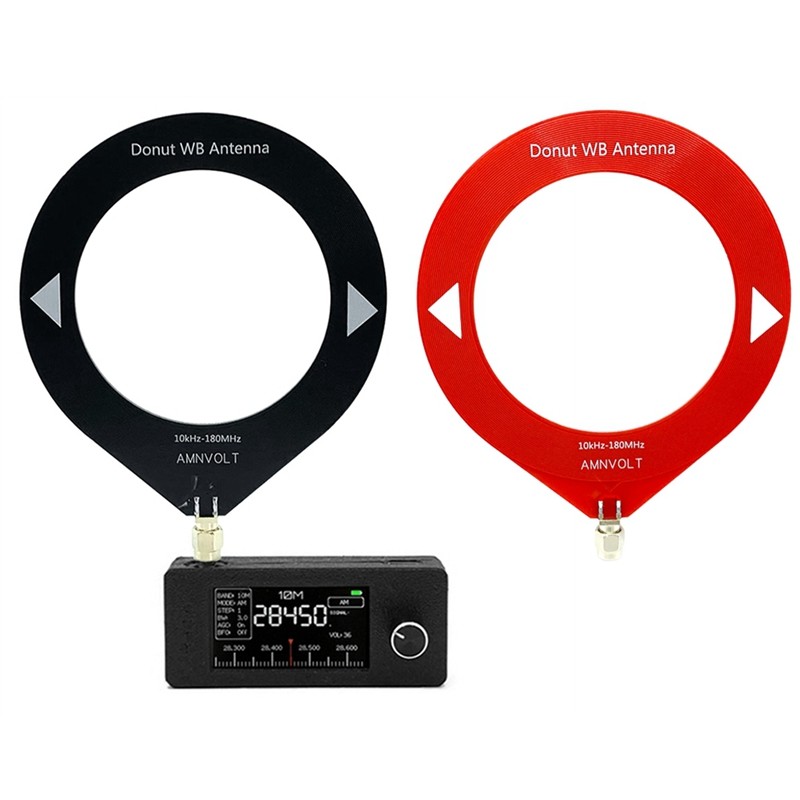 B34B-SI4732 Mini Radio Receiver 10Khz-180Mhz+2 X Loop Antenna SW LW AM FM SSB SI4732 Radio Portable 