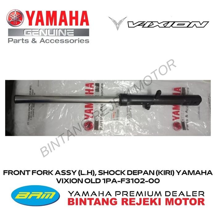 PREMIUM FRONT FORK ASSY (L.H), SHOCK DEPAN (KIRI) YAMAHA VIXION OLD