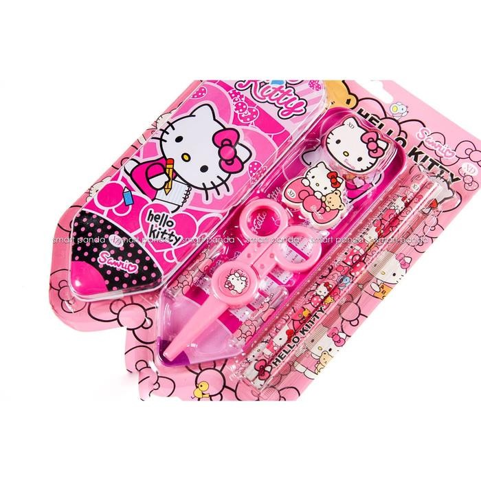 

YOK DI CO.! STUDY SET/PAKET ALAT TULIS SET HELLO KITTY PINK XD-2203