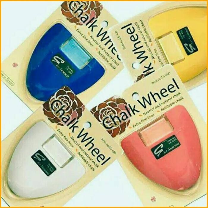 

YOK DI ORDER KAPUR JAHIT BERODA TAILOR CHALK WHEEL PENANDA BAHAN ERGONOMIS