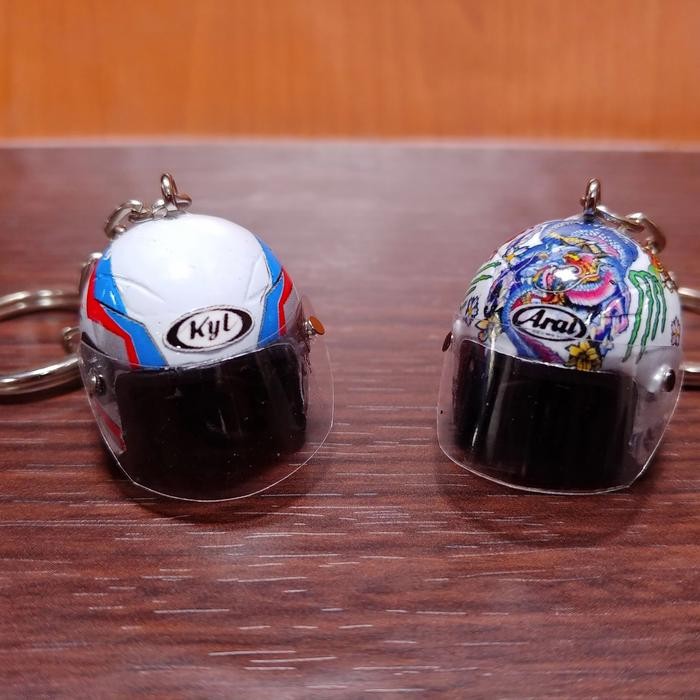 PREMIUM Helm KYT Miniatur Gantungan Kunci