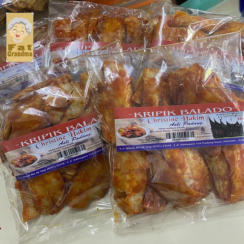 

Keripik Singkong Balado Christine Hakim 250g Keripik Sinjai Balado Christine Hakim