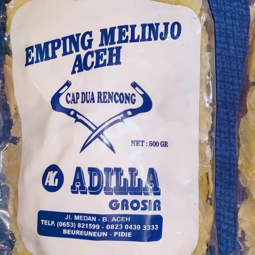 

Emping Melinjo Aceh Super Grade A isi 500g (adilla)